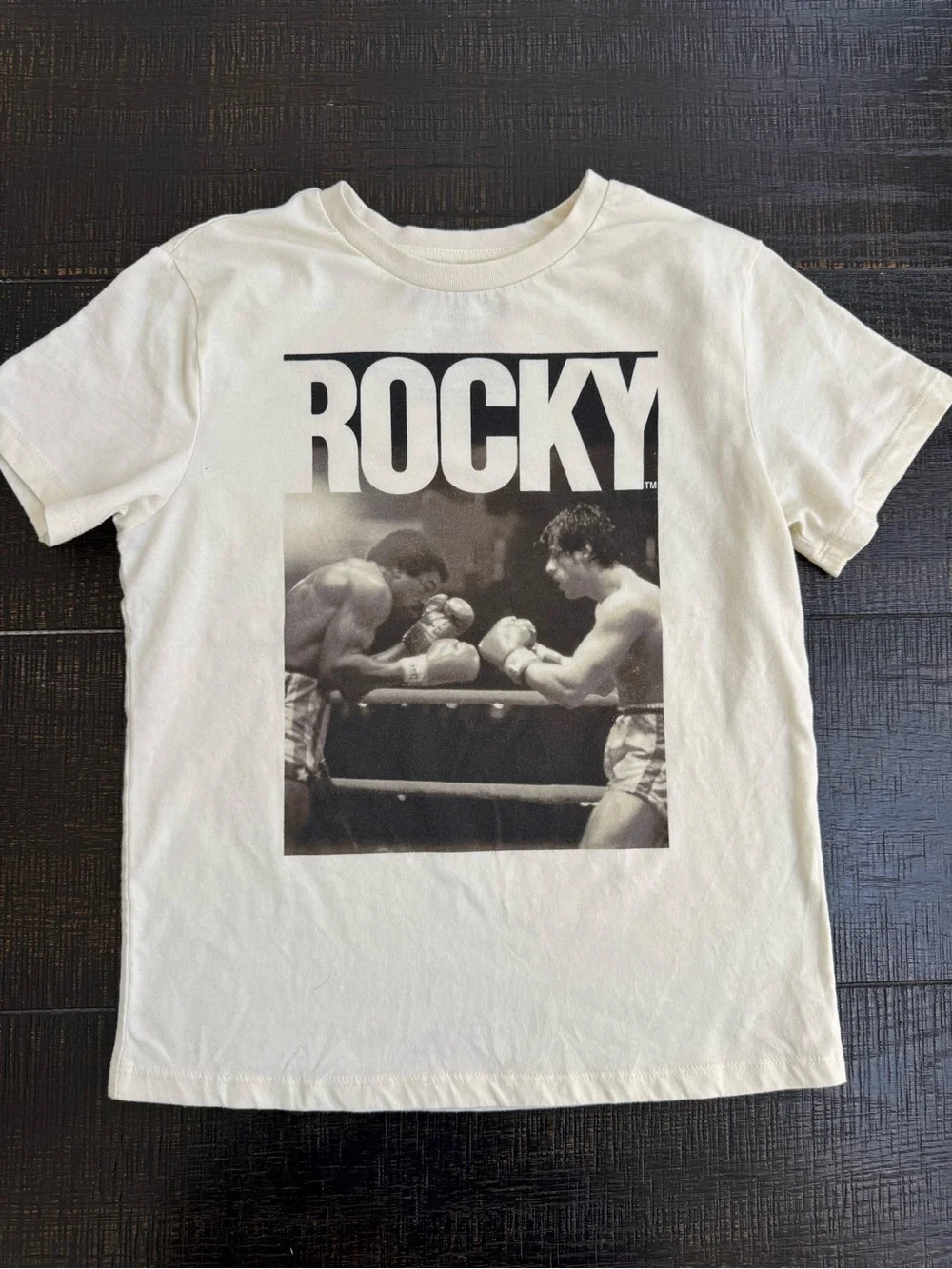 Boys Size 8 (Medium) Clothing Bundle | Reebok Sweatpants + Rocky Tee | 3 Pieces